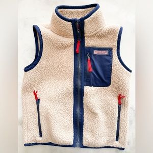 Vineyard Vines Boys Sherpa Supershep Vest